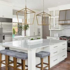 white kitchen interior design