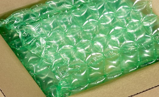 Green Air Cushion Protective Packaging